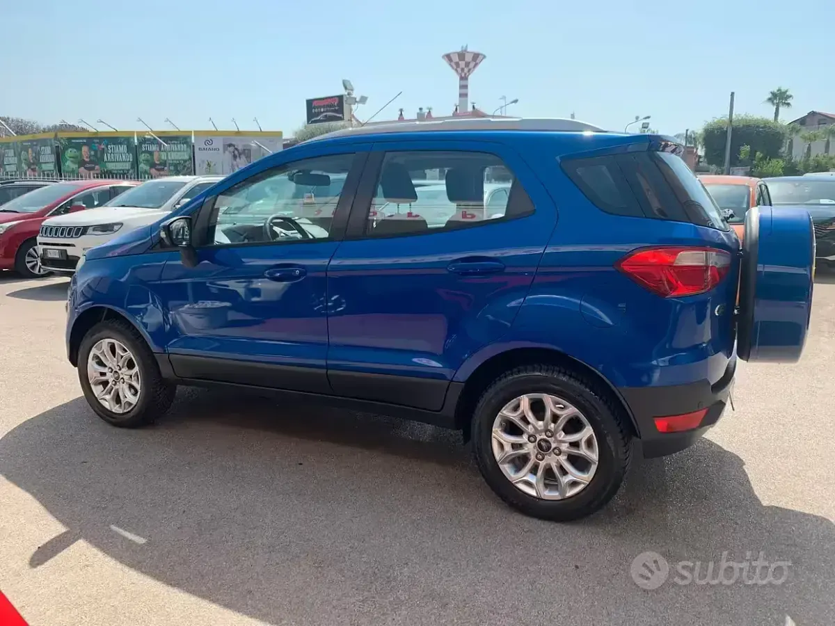 Usata Ford Ecosport 90 CV (66 kW) 2014 Blu SUV