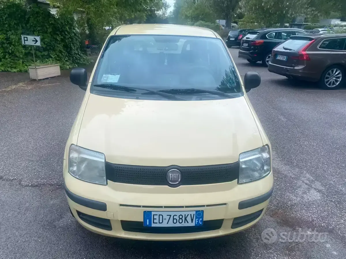 Usata Fiat Panda Dynamic 60 CV (44 kW) 2010 Giallo Utilitaria