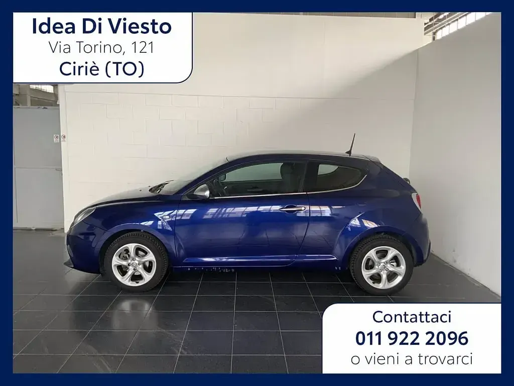 Usata Alfa Romeo MiTo Distinctive 79 CV (58 kW) 2017 Blu Utilitaria