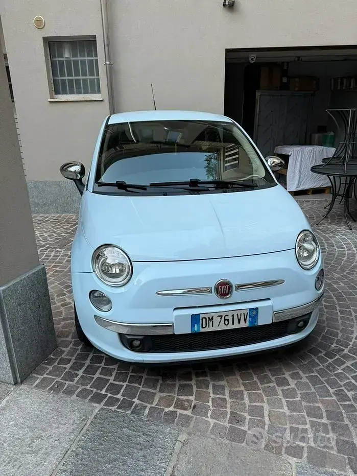 Usata Fiat 500 200 CV (147 kW) 2008 Bluazzurro Utilitaria