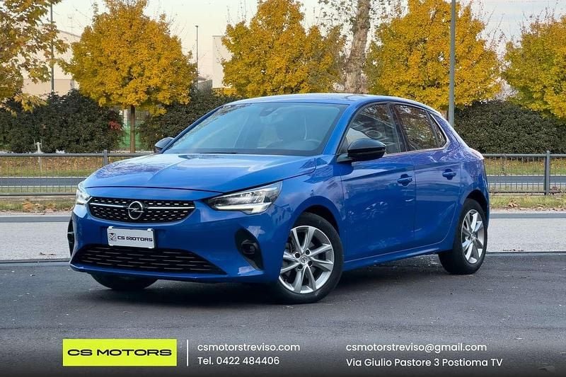 Usata Opel Corsa Elegance 101 CV (74 kW) 2021 Blu/azzurro Utilitaria