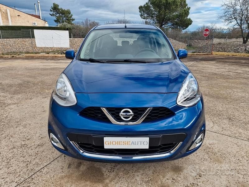 Usata Nissan Micra Tekna 80 CV (58 kW) 2016 Blu Berlina