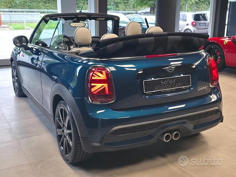 Usata Mini Cooper S Cabriolet 178 CV (130 kW) 2021 Blu Cabrio
