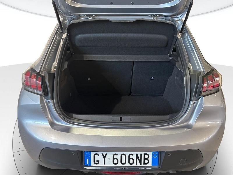 Usata Peugeot 208 Style 75 CV (55 kW) 2022 Argento Utilitaria