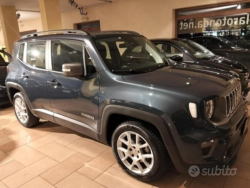 Usata Jeep Renegade Limited 130 CV (95 kW) 2021 Blu SUV