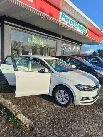 Usata VW Polo 95 CV (69 kW) 2020 Bianco Berlina