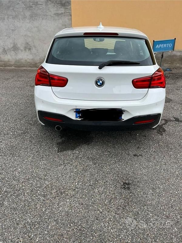 Usata BMW 118 M Sport 150 CV (110 kW) 2018 Bianco Utilitaria