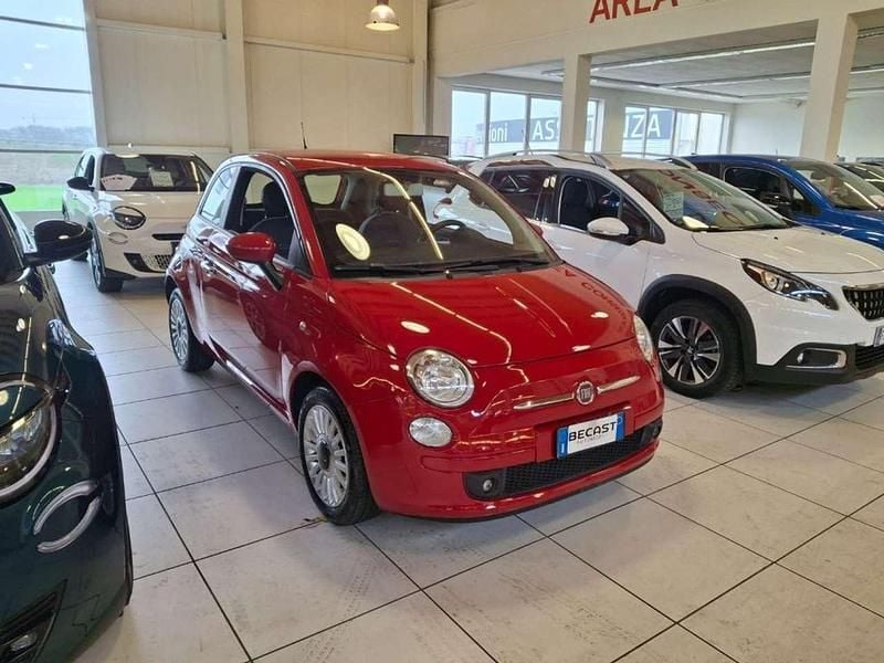 Usata Fiat 500 Pop 69 CV (50 kW) 2015 Rosso pastello Utilitaria