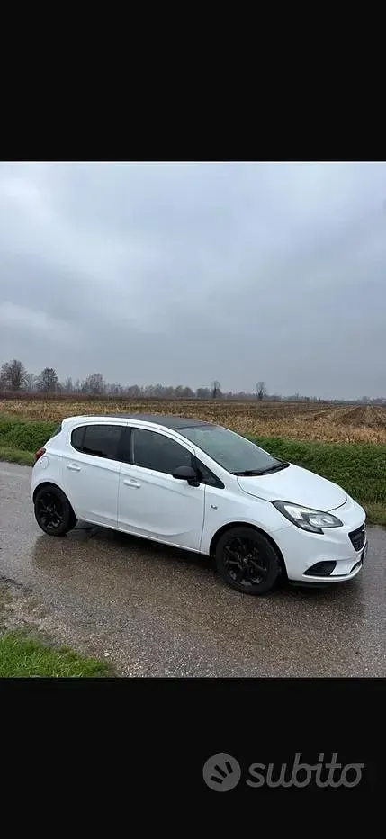 Usata Opel Corsa 100 CV (73 kW) 2016 Bianco Utilitaria