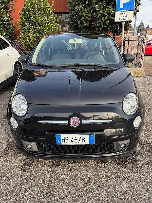 Usata Fiat 500 69 CV (50 kW) 2010 Nero Utilitaria