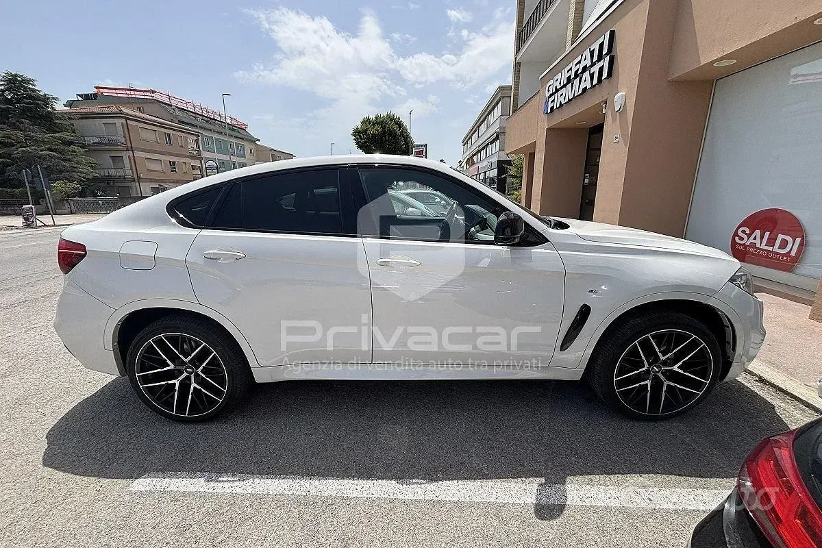 Usata BMW X6 M Sport 258 CV (189 kW) 2016 Bianco SUV