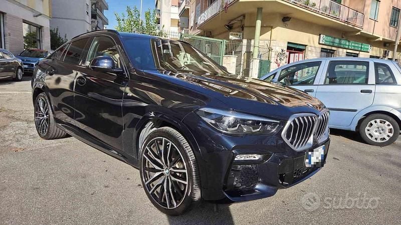 Usata BMW X6 M Sport 333 CV (244 kW) 2021 Blu SUV