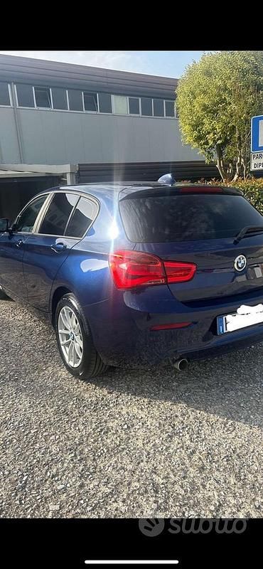 Usata BMW 116 116 CV (85 kW) 2016 Blu Utilitaria