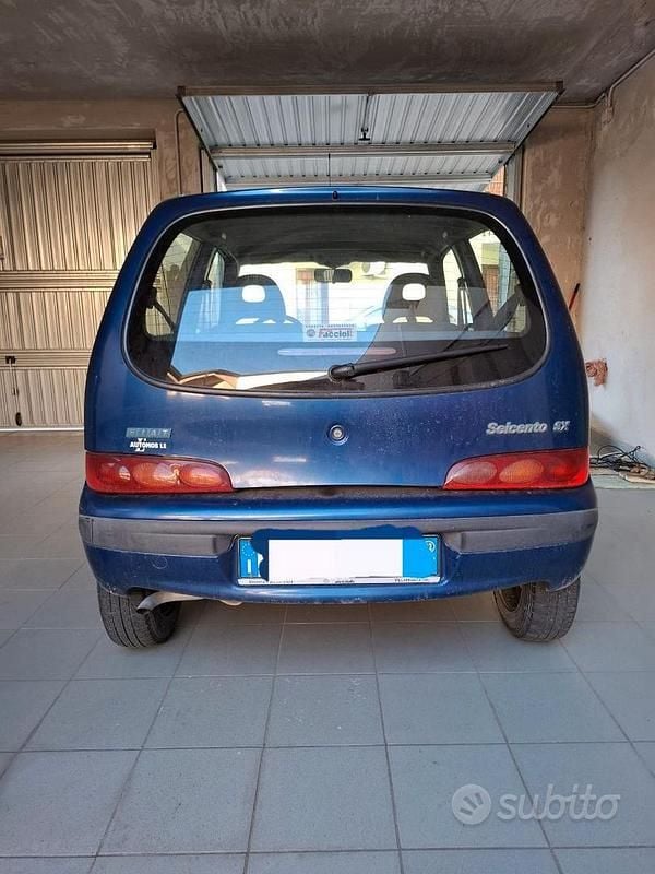 Usata Fiat Seicento 54 CV (39 kW) 2002 Blu Utilitaria