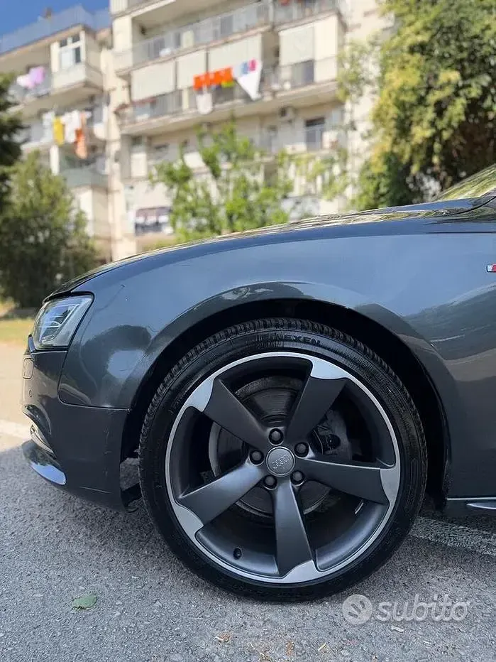 Usata Audi A5 S-Line 190 CV (139 kW) 2016 Grigio Coupé