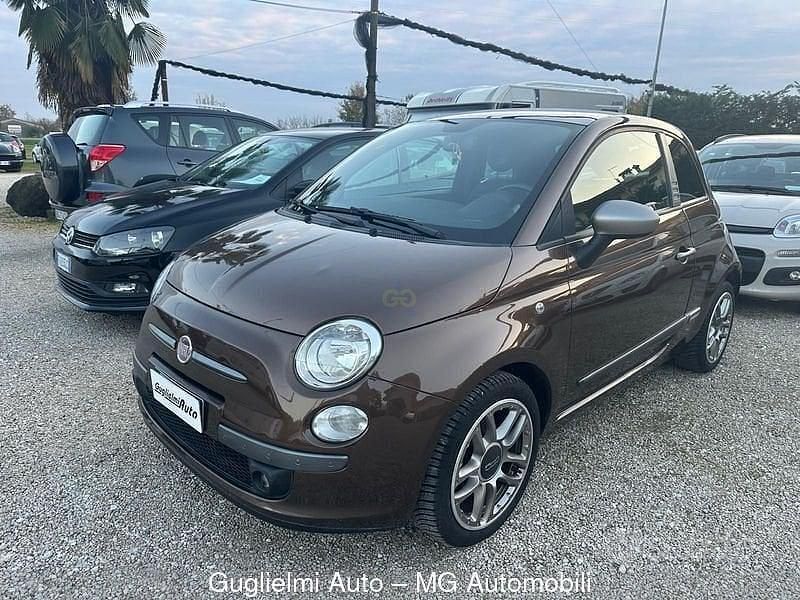 Usata Fiat 500 69 CV (50 kW) 2009 Marrone Cabrio