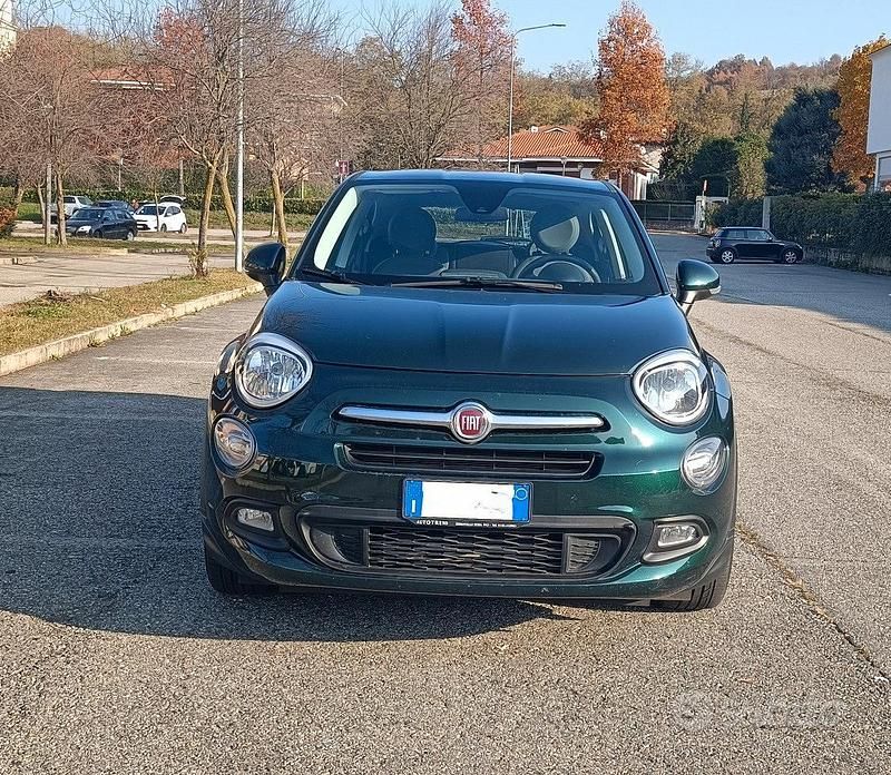 Usata Fiat 500X 120 CV (88 kW) 2016 Verde SUV