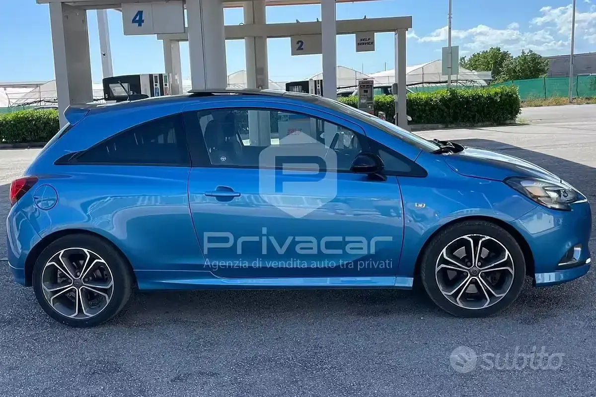 Usata Opel Corsa S 150 CV (110 kW) 2016 Blu Utilitaria