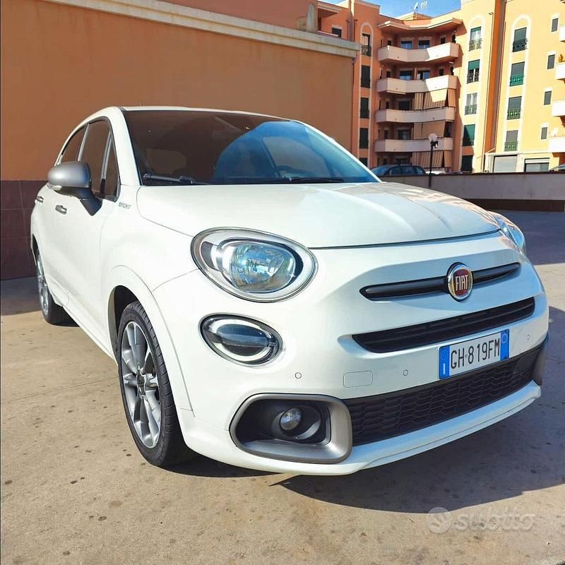 Usata Fiat 500X Sport 130 CV (95 kW) 2022 Bianco SUV