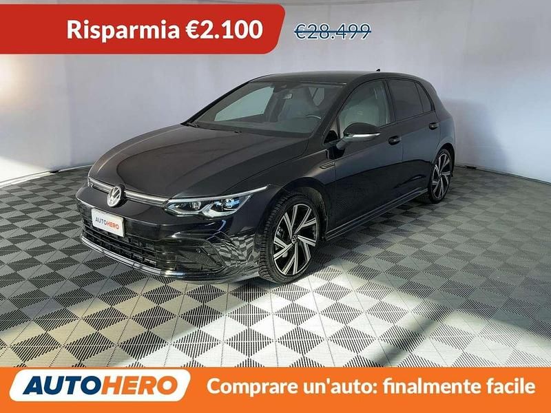 Usata VW Golf VIII R-line 150 CV (110 kW) 2022 Nero Berlina