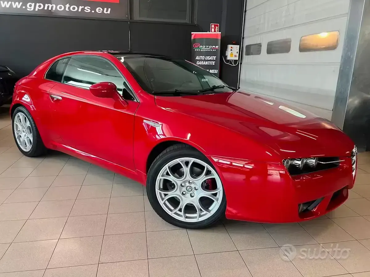 Usata Alfa Romeo Brera 185 CV (136 kW) 2007 Rosso Coupé