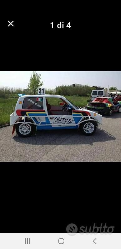 Usata Fiat 500 Cross 1996 Bianco