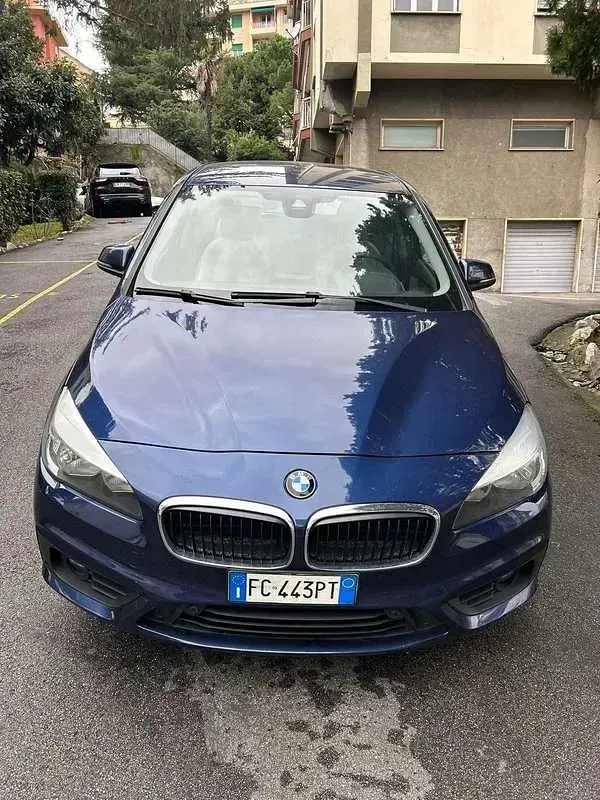 Usata BMW 216 Active Tourer Luxury Line 116 CV (85 kW) 2016 Blu/azzurro Monovolume