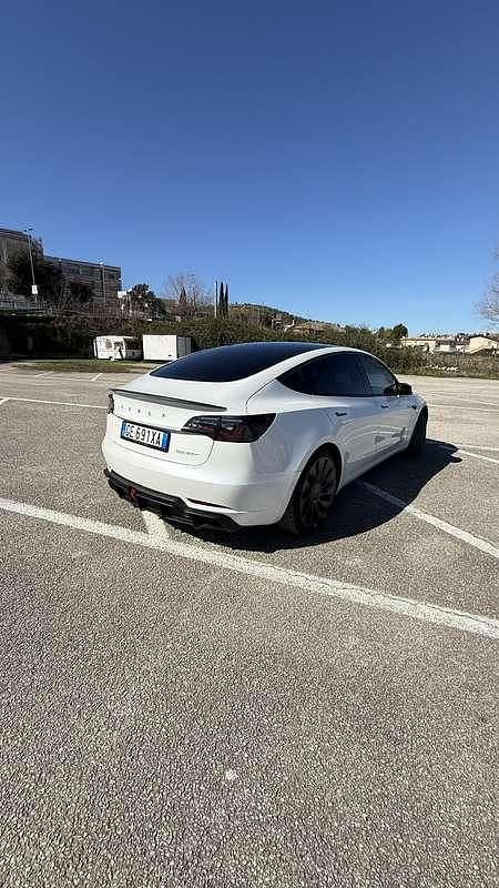 Usata Tesla Model 3 Performance 461 kW (627 CV) 2021 Bianco Berlina