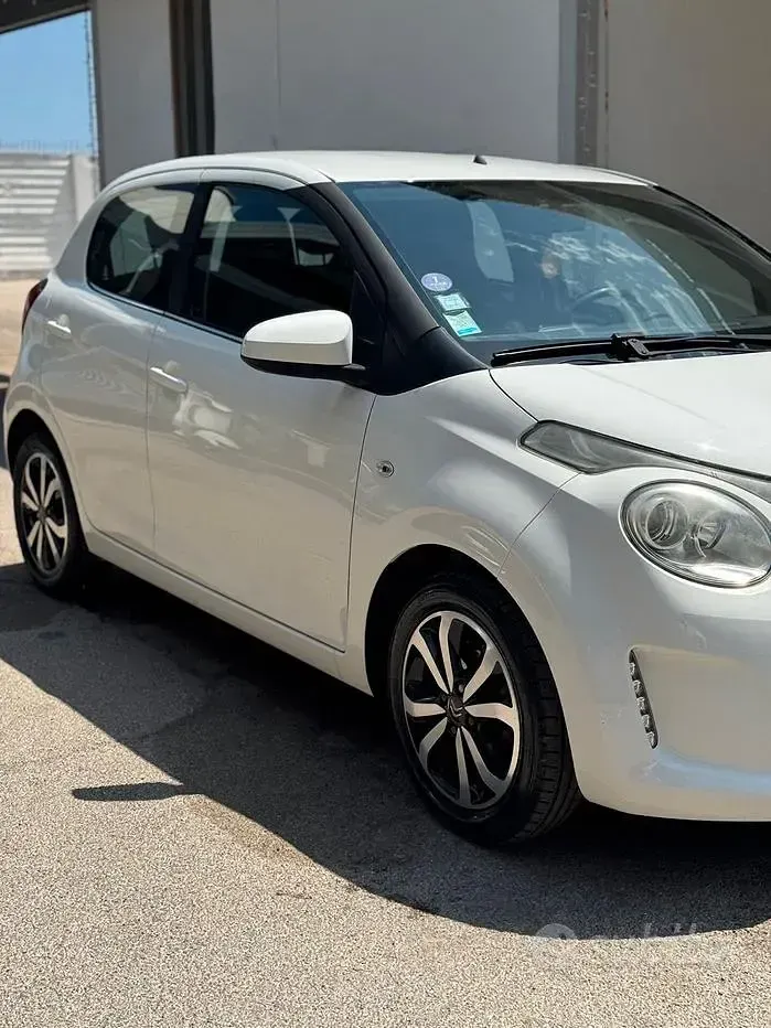 Usata Citroën C1 Shine 69 CV (50 kW) 2017 Bianco Utilitaria