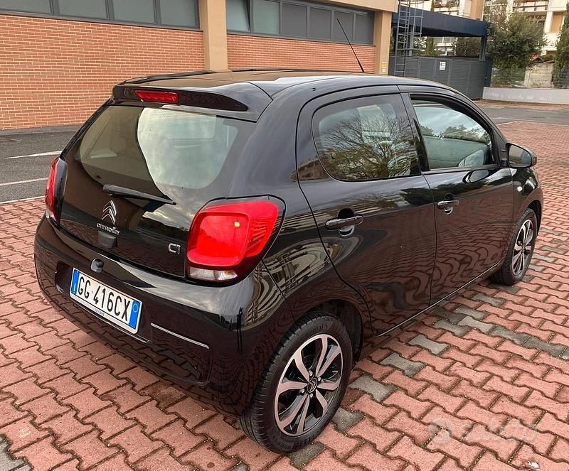 Usata Citroën C1 Feel 72 CV (52 kW) 2021 Nero Utilitaria
