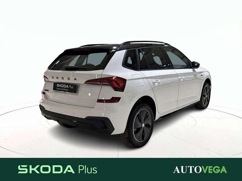 Usata Skoda Kamiq Monte Carlo 116 CV (85 kW) 2025 Bianco pastello SUV