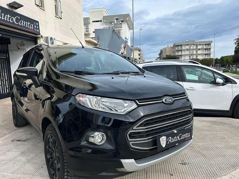 Usata Ford Ecosport Titanium 95 CV (69 kW) 2017 Nero SUV