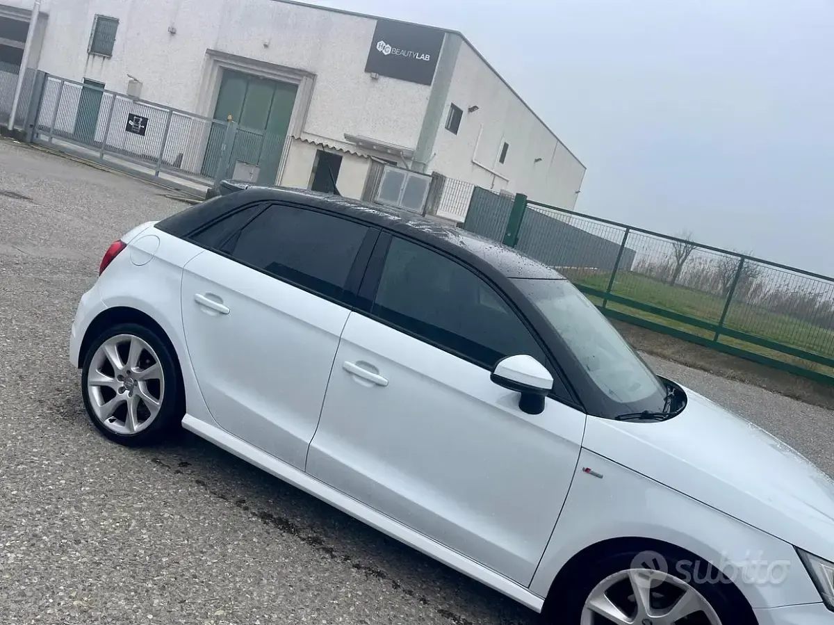 Usata Audi A1 Design 90 CV (66 kW) 2017 Bianco Utilitaria