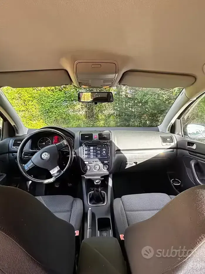 Usata VW Golf V GT 140 CV (102 kW) 2007 Nero Berlina