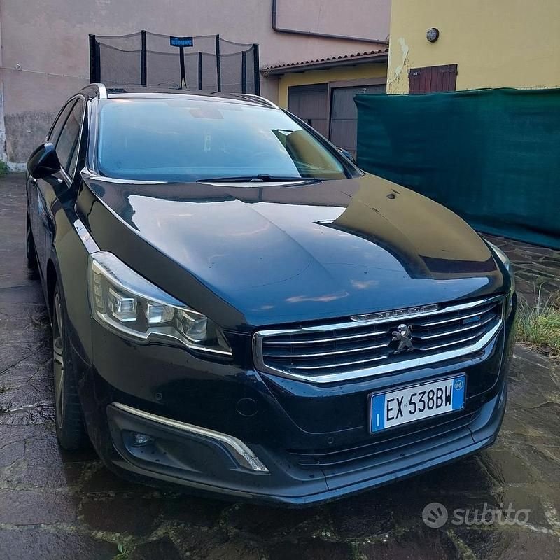 Usata Peugeot 508 Allure 180 CV (132 kW) 2014 Nero Station wagon