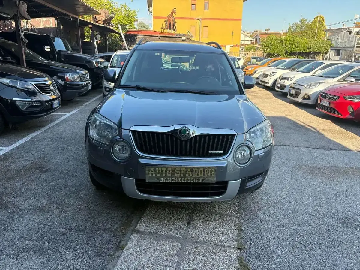 Usata Skoda Yeti GreenLine 105 CV (77 kW) 2011 Grigio SUV