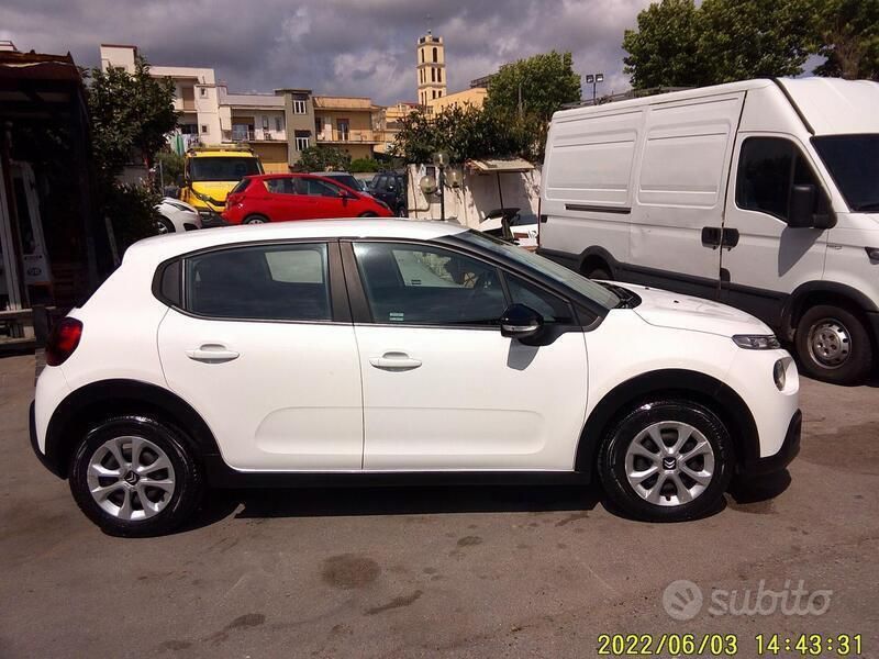Usata Citroën C3 Feel 102 CV (75 kW) 2019 Bianco Utilitaria