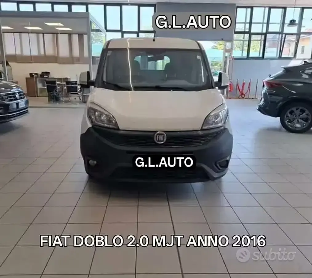 Usata Fiat Doblò 135 CV (99 kW) 2016 Bianco Monovolume