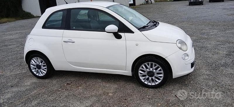 Usata Fiat 500 75 CV (55 kW) 2008 Bianco Utilitaria