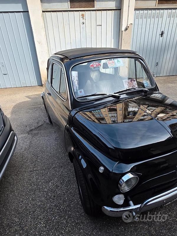 Usata Fiat 500 1970 Nero Utilitaria