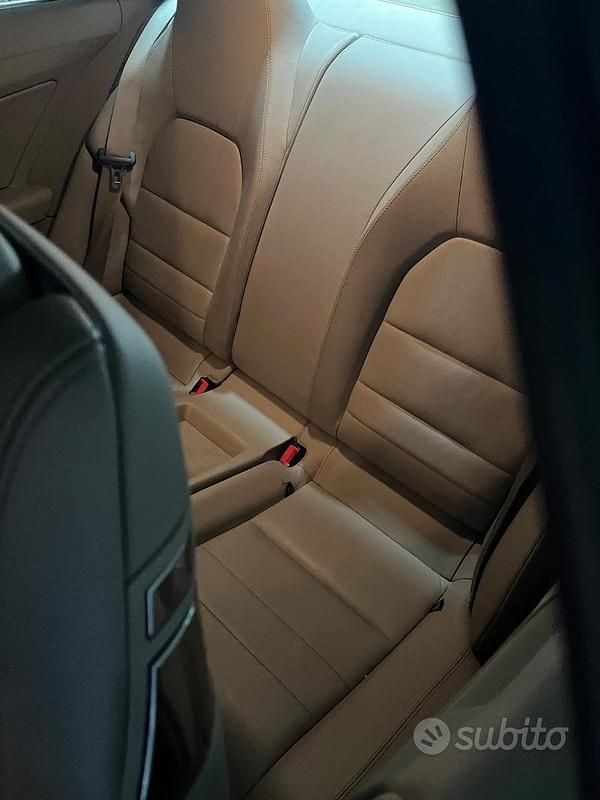 Usata Mercedes E250 2009 Nero Coupé