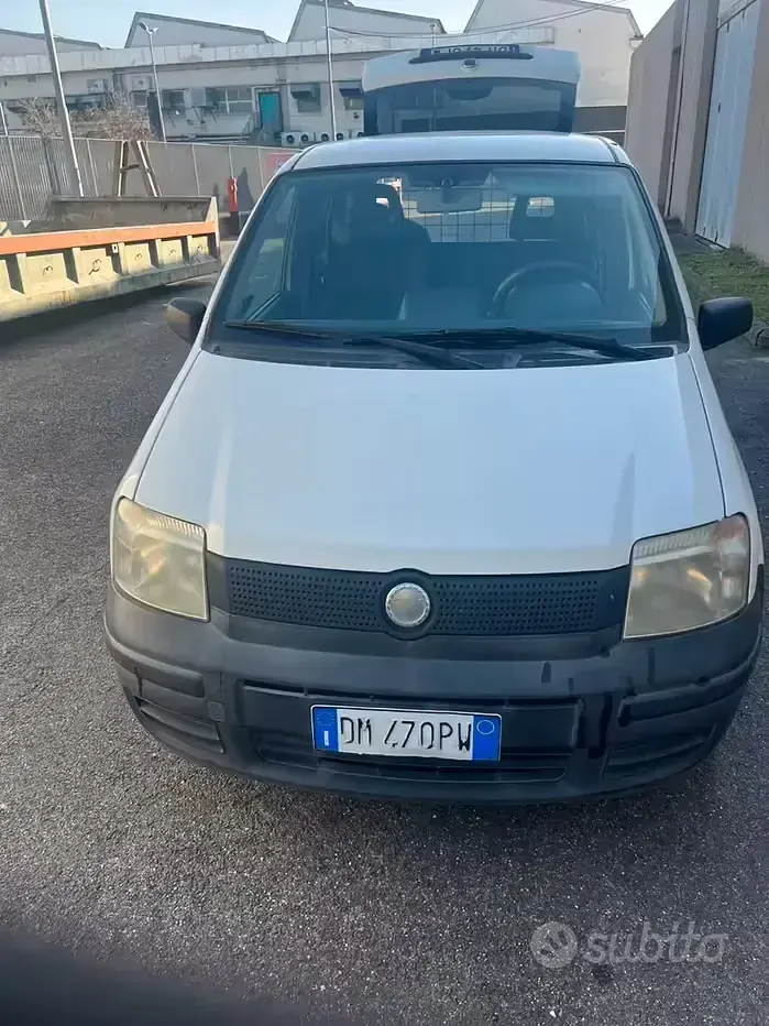 Usata Fiat Panda 54 CV (39 kW) 2008 Bianco Utilitaria