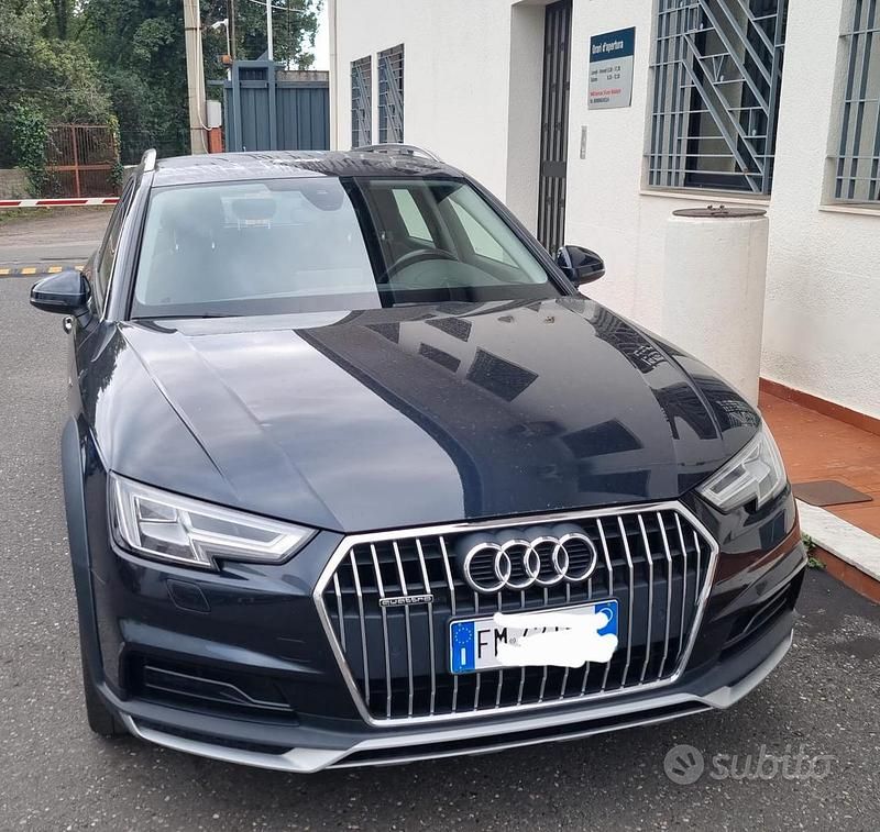 Usata Audi A4 Allroad 190 CV (139 kW) 2018 Blu Station wagon