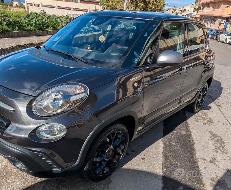 Usata Fiat 500L Cross 95 CV (69 kW) 2022 Grigio Monovolume