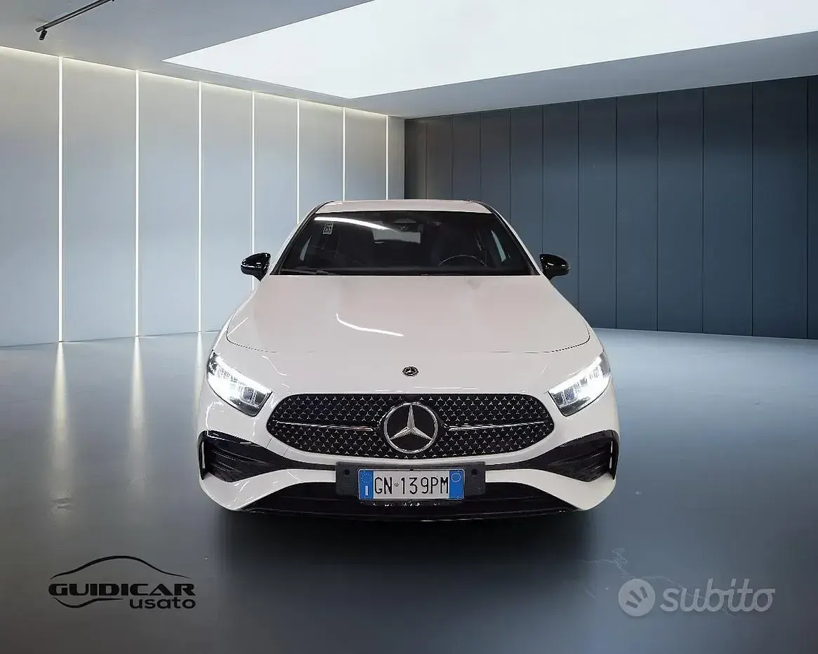 Usata Mercedes A180 Advanced Plus 116 CV (85 kW) 2023 Bianco cirrus Berlina