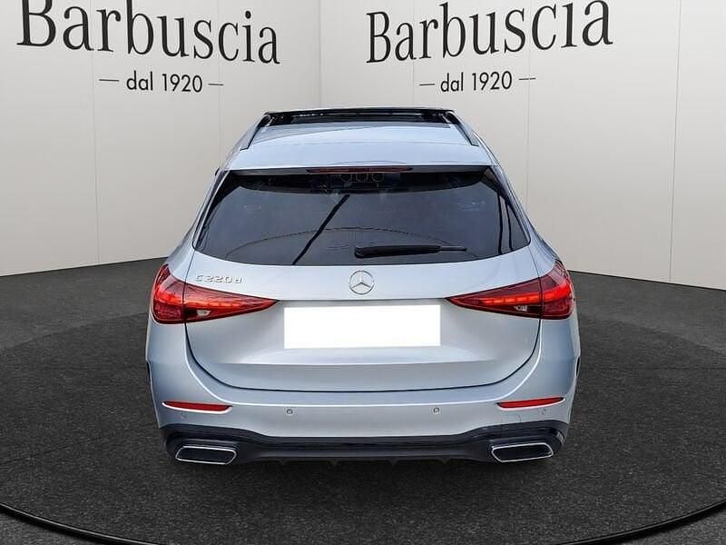 Usata Mercedes C220 Advanced Plus 197 CV (144 kW) 2024 Argento Station wagon