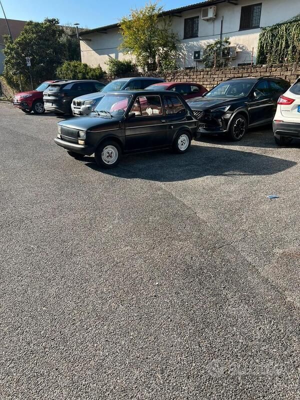 Usata Fiat 126 1980 Blu Utilitaria