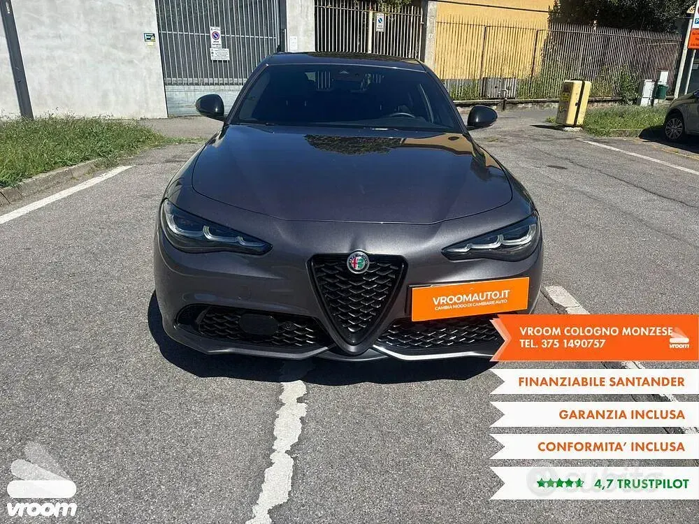 Usata Alfa Romeo Giulia Veloce 280 CV (205 kW) 2024 Gray Berlina
