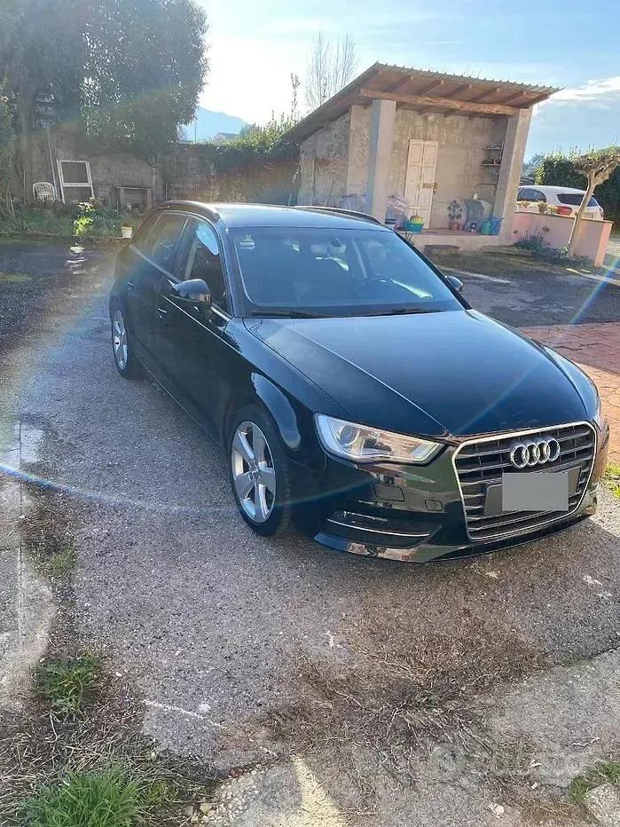 Usata Audi A3 110 CV (80 kW) 2017 Nero Berlina