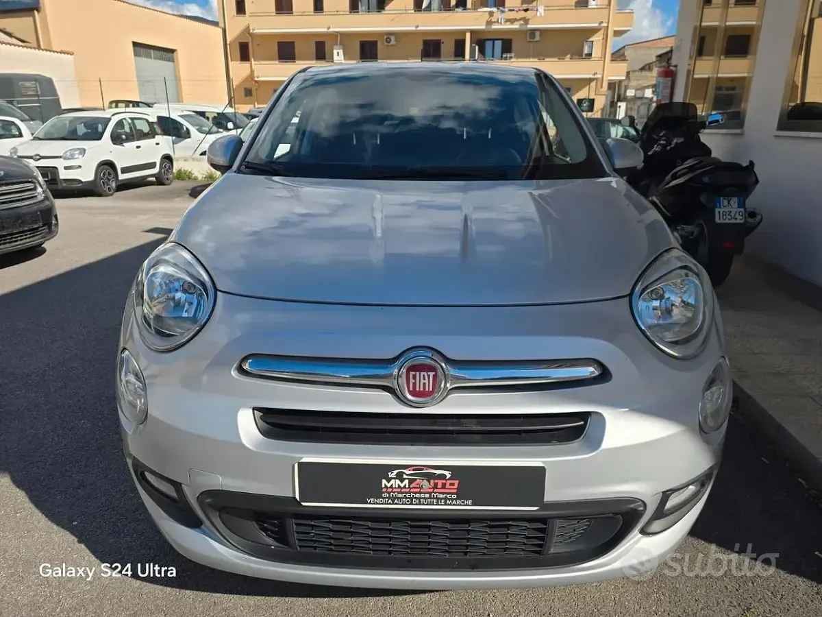 Usata Fiat 500X Lounge 120 CV (88 kW) 2017 Grigio SUV